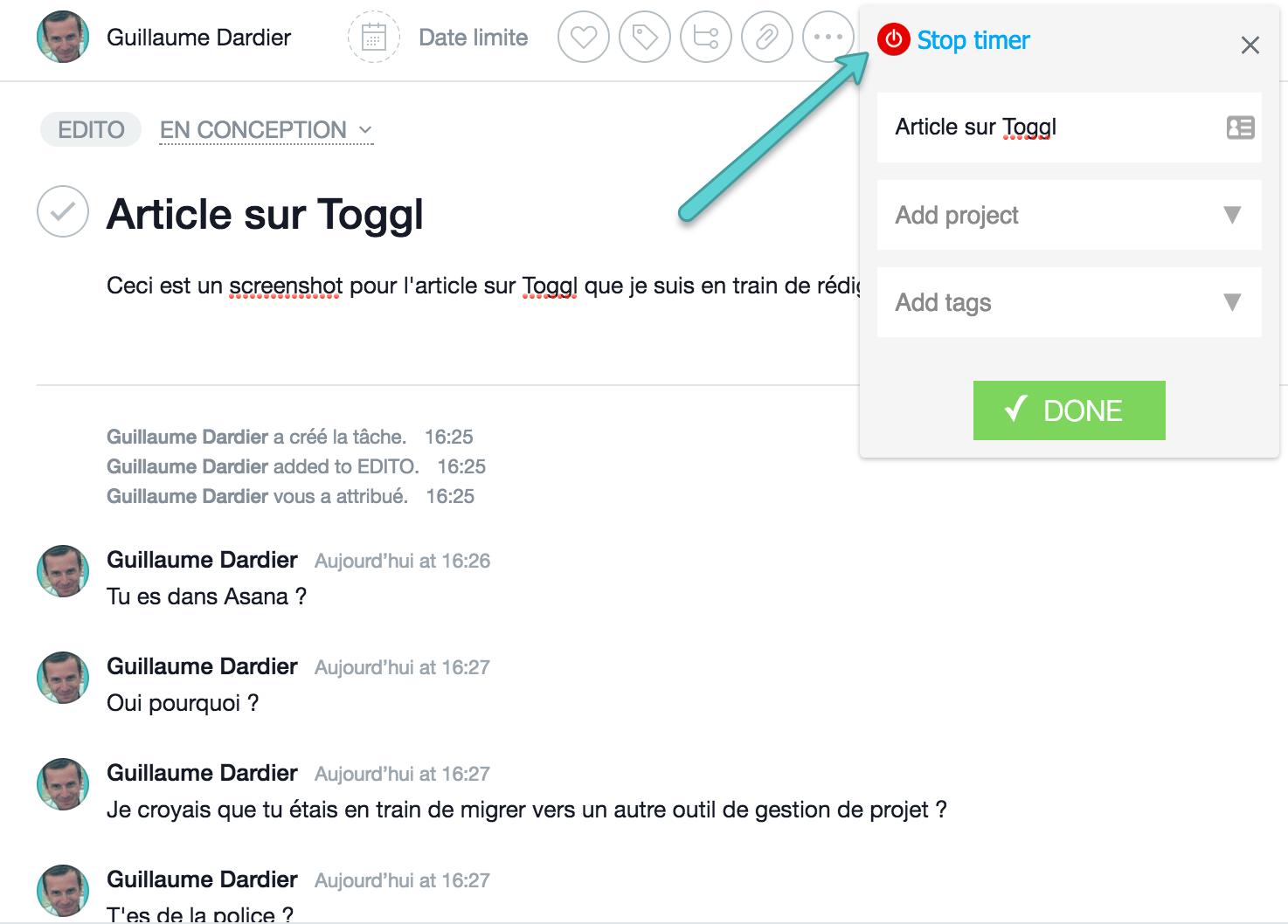 Toggl-pour-asana